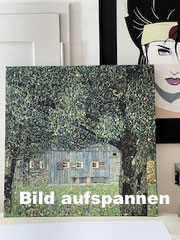 Leinwandbild auf Keilrahmen spannen  