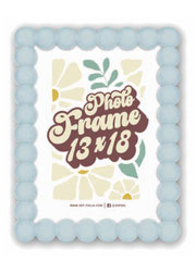 cadre encadrement decoration bois naturel moderne tendance retro vintage design idee cadeau anniversaire noel mariage paque fete mere pere grand parent pop fantaisie couleur pastel vert