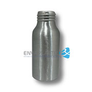 frascos de aluminio, botella de aluminio