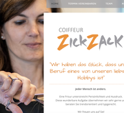 Druckatelier46 - Webdesign Coiffeur ZickZack Büren zum Hof