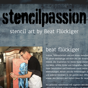 Druckatelier46 - Webdesign Stencilpassion - Beat Flückiger