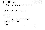 GEOS - GeoFile Quittungsblock
