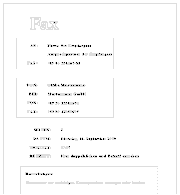 PC/GEOS Office-Assistenten-Vorlage Geschäftsfax mit Deckblatt 2