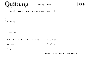 PC/GEOS Office-Assistenten-Vorlage Quittungsblock