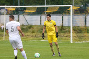 Erhielt beim Spiel in Füssen die Rote Karte. Kristijan Gjorgivski.