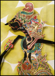 Wisnu vishnu Wayang Textiil Blog