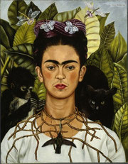 Frida Kahlo, Autoritratto con collana di spine