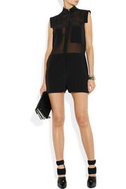 Alexander Wang black playsuit