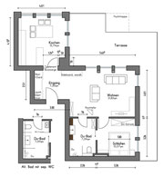 Grundriss Villa Deichgraf WE19