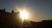 Picture of a sunset in Rigaud Quebec