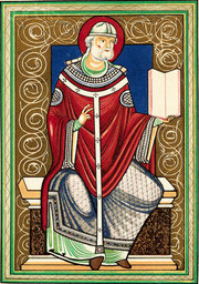 4回の待降節を定められた　第64代ローマ教皇グレゴリウス1世　(在位590～604年）　wikipediaより