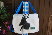Recyclingtasche, Airbag, Umhängetasche Platzhirsch