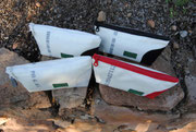 Amica, Weihnachtstasche, Recyclingtasche, Airbag, Kosmetik, Imitat