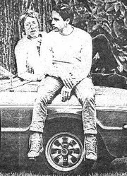 Peter mit George (links hinten)