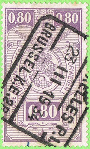 Belgium 1923 - Spoorwegen