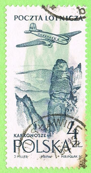 PL 1957 - poczta lotnicza