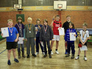 v.l.n.r. Fabian, Isabel, Marcel, Philipp, Steven, Christoph, Max, Johannes, Robin