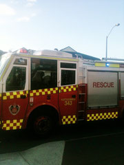 Camion de pompier australien