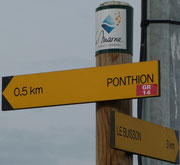 Le GR 14 à Ponthion / GR14 in Ponthion