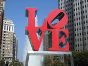 Love Skulptur in Philly