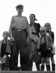 Gerhard Ricklefs und Familie in den 1960er Jahre