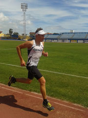 Bahntraining 10x1000m auf Gran Canaria