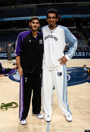 Omri Casspi und Hamed Haddadi