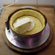 Runde Torte Fondanttauglich vorbereiten