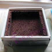 Torte fondanttauglich füllen