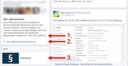 © allfacebook.de | Elemente wandern nach dem Redesign nach Links