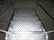 escalier aluminium ou inox
