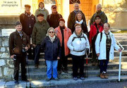 Les participants à la marche de Gignac organisée par l'ANOCR 34-12-48 le 6 décembre 2022 anocr34.fr