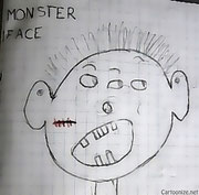 Monster face