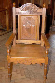 1915's Eisteddfod Chair / courtesy of Photolibrary Wales