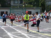 高学年リレーアンカー　タツシ