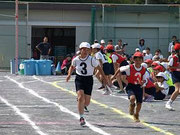 高学年リレー３番手　リコ