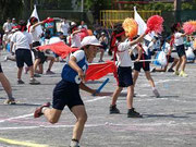 高学年リレー3番手 コウタ