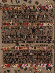 François Dilasser, Sans titre, 1974, peinture glycérophtalique sur toile, collection musée des beaux-arts de Brest métropole, don de la famille de l’artiste, 2015. © Didier Olivré. © ADAGP, Paris, 2016.