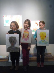Atelier au musée autour de l'exposition Anna Quinquaud.
