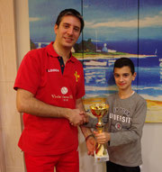 Claudio La Torre vincitore Under 12