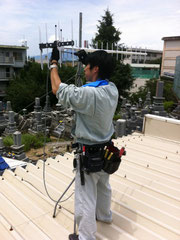 寺松電気 地デジアンテナ取付