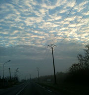 Matins gris, nuages et connexions