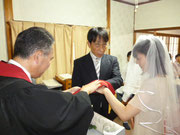 司式 山口牧師