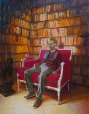 ákos birkás | der heilige hieronymus | öl auf leinwand | 180x140 cm | 2013