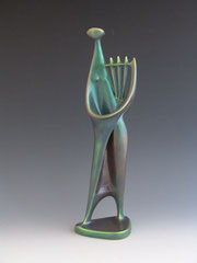 Zsolnay, János Török, Figurine, 1960s