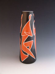 Zsolnay, János Török, Vase, 1960s