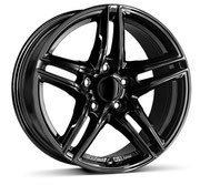 black glossy