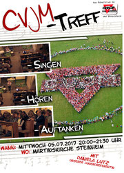 vergrößerbarer Flyer: CVJM-Treff