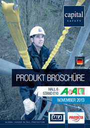 Capital Safety Messe Broschuere