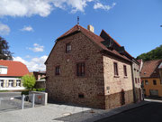 Mansfeld Luthers Elternhaus aus groben Steinen erbaut